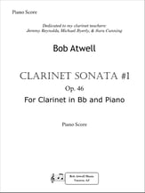 Clarinet Sonata #1 P.O.D. cover